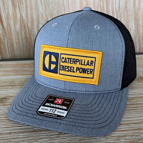 Richardson Other - Vintage Caterpillar CAT Diesel Power Block C Patch Hat - New Richardson 112 Cap
